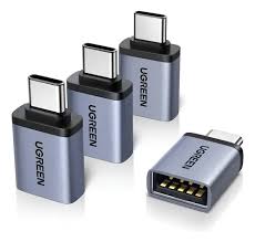 Adaptador UGREEN USB-C a USB-A 10Gbps Aluminio Compacto